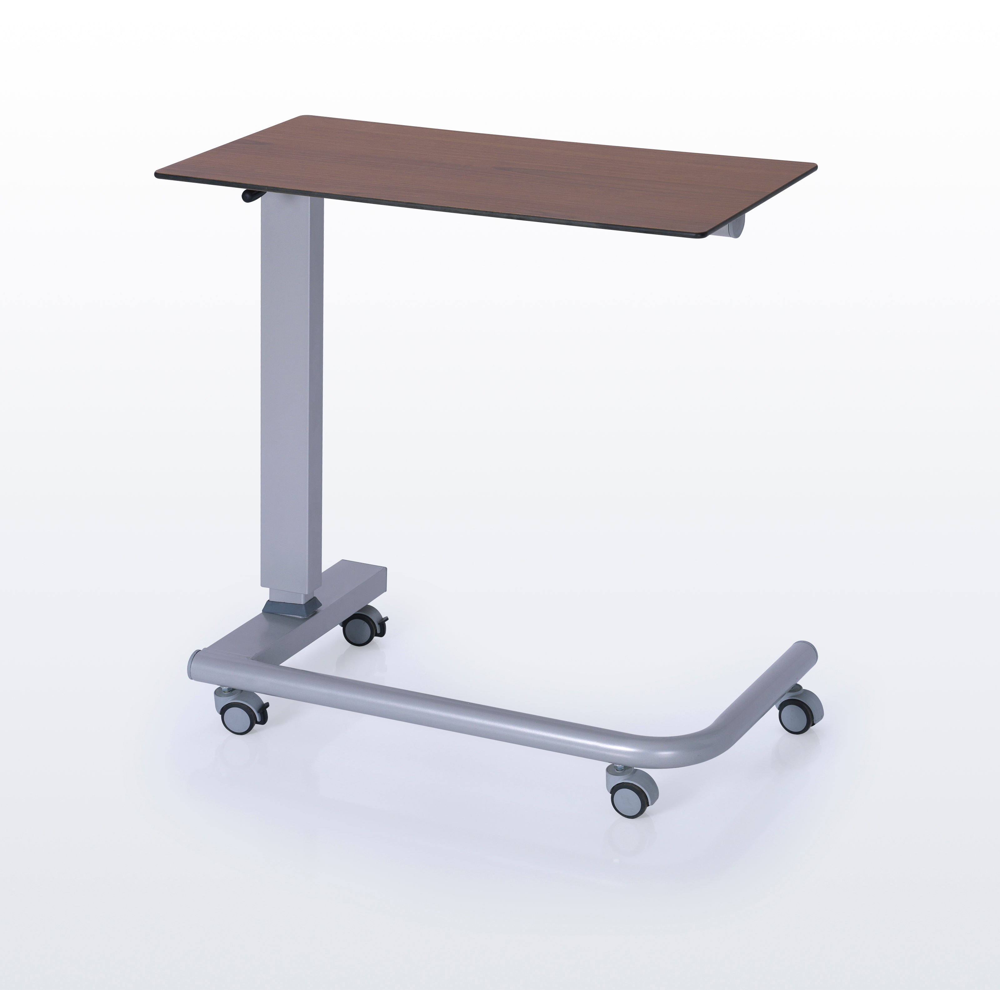 BST 01 Over Bed Table (Compact Top Table - Metal Leg)