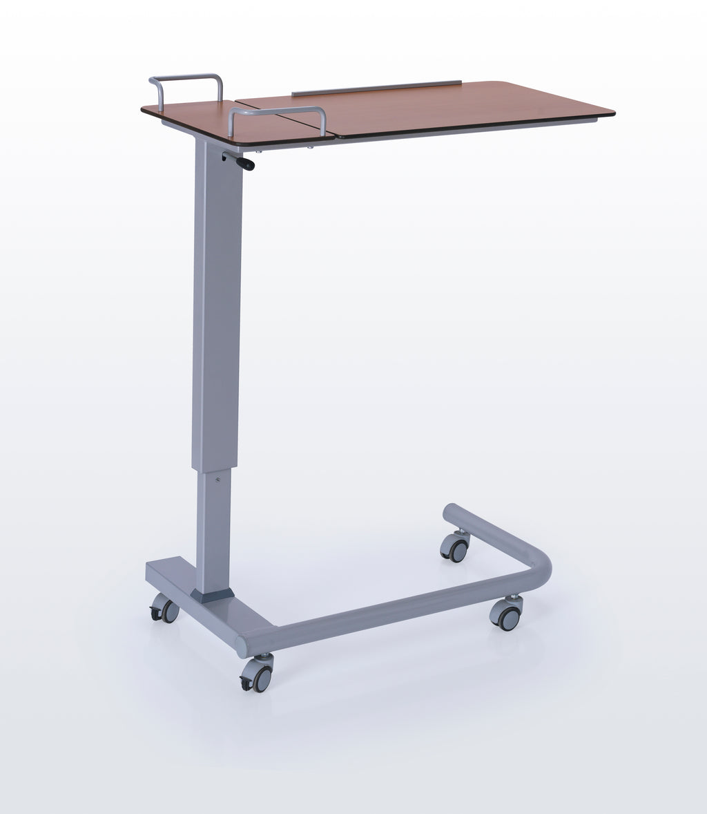 BST 03 Lateral System Over Bed Table (Compact Top Table - Metal Leg)