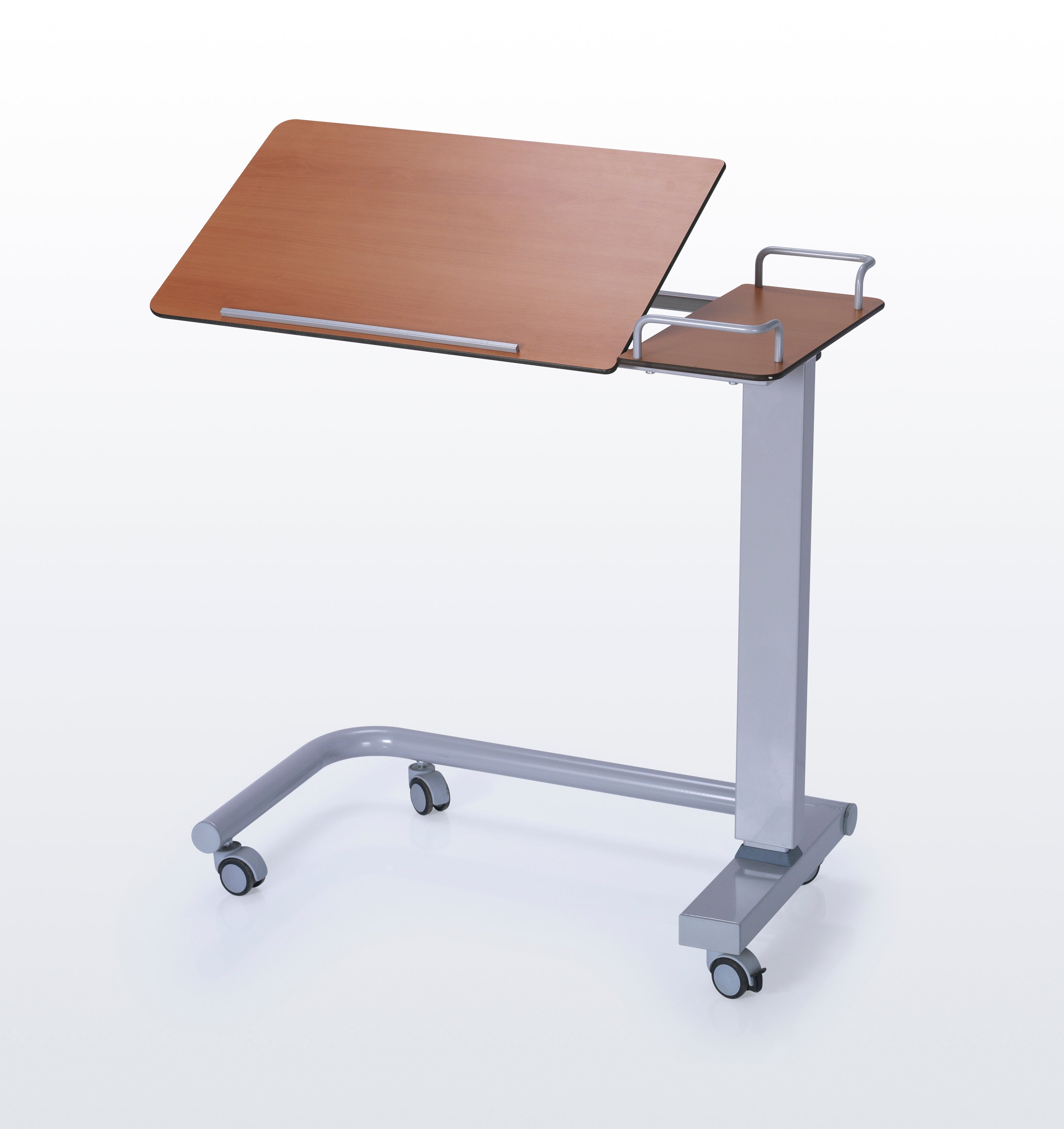 BST 03 Lateral System Over Bed Table (Compact Top Table - Metal Leg)