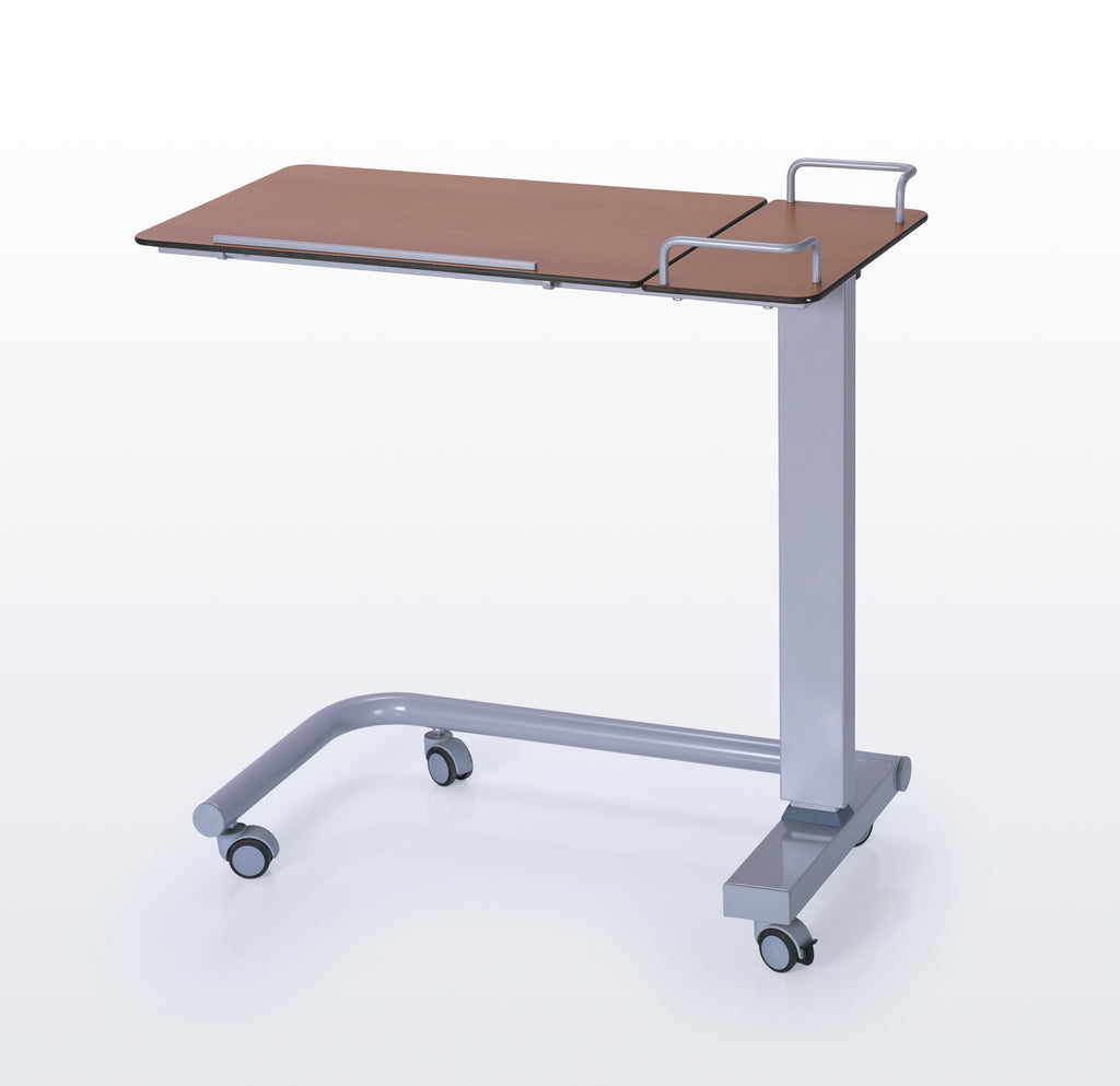 BST 03 Lateral System Over Bed Table (Compact Top Table - Metal Leg)