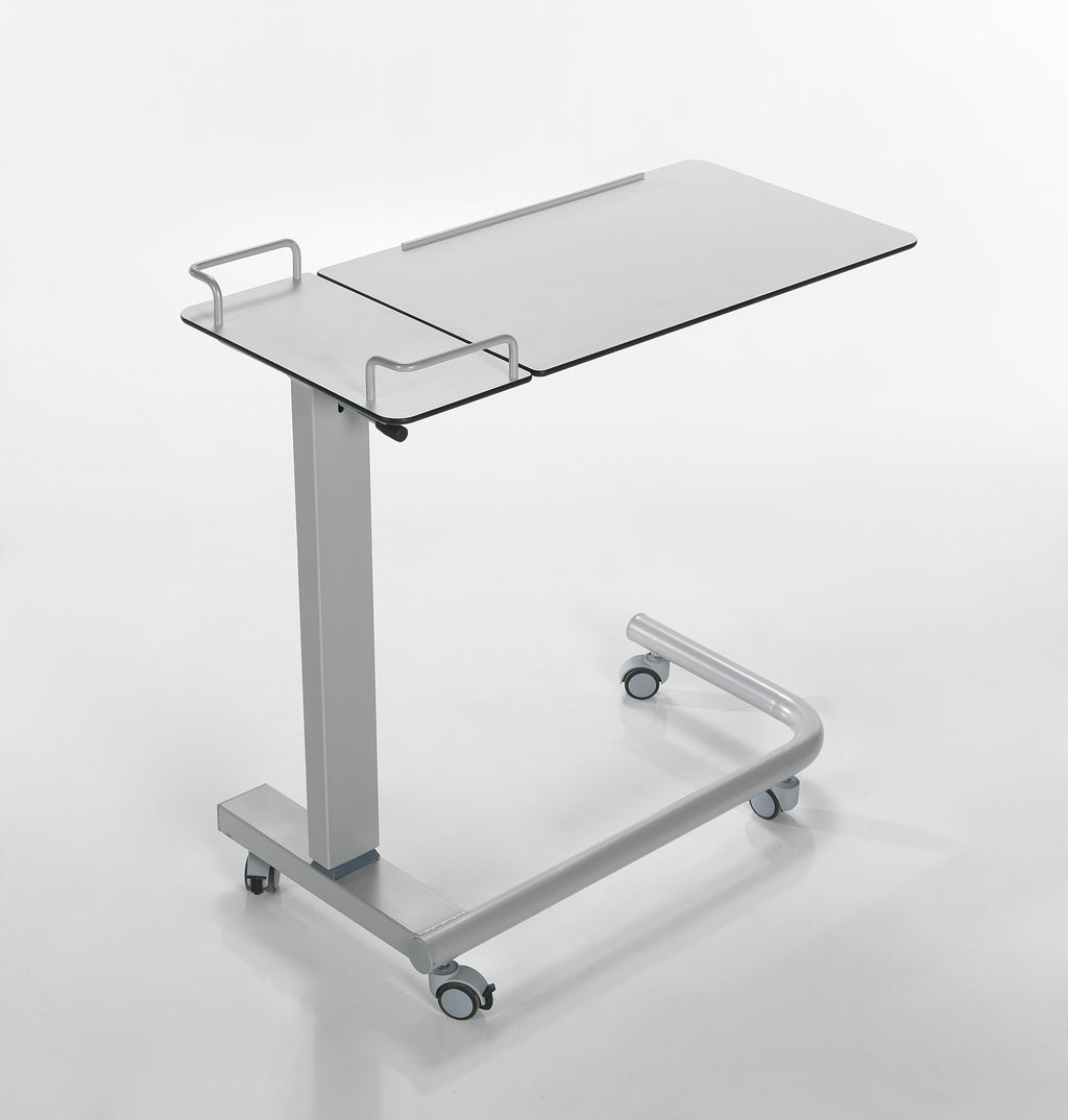 BST 03 Lateral System Over Bed Table (Compact Top Table - Metal Leg)