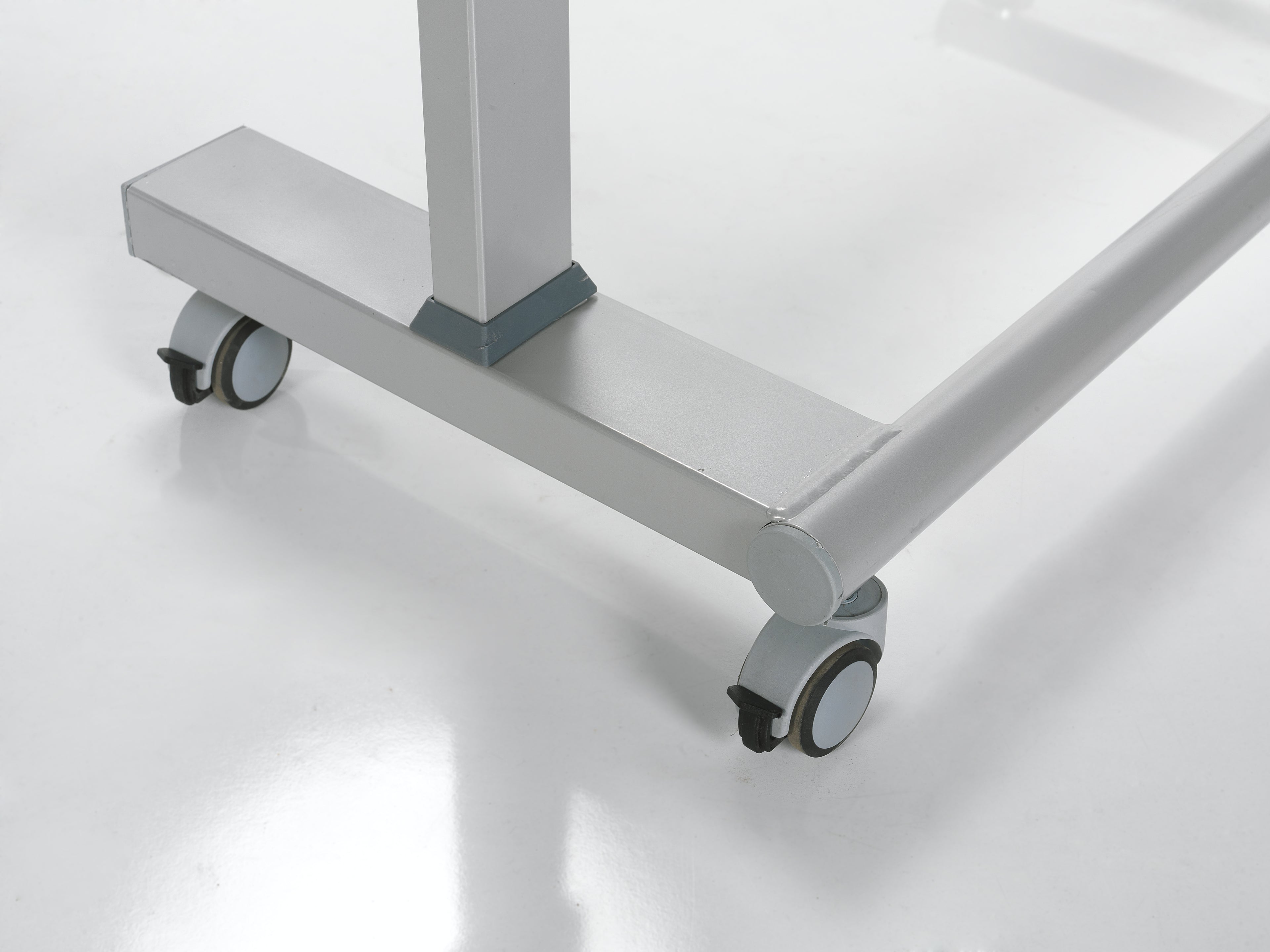 BST 03 Lateral System Over Bed Table (Compact Top Table - Metal Leg)